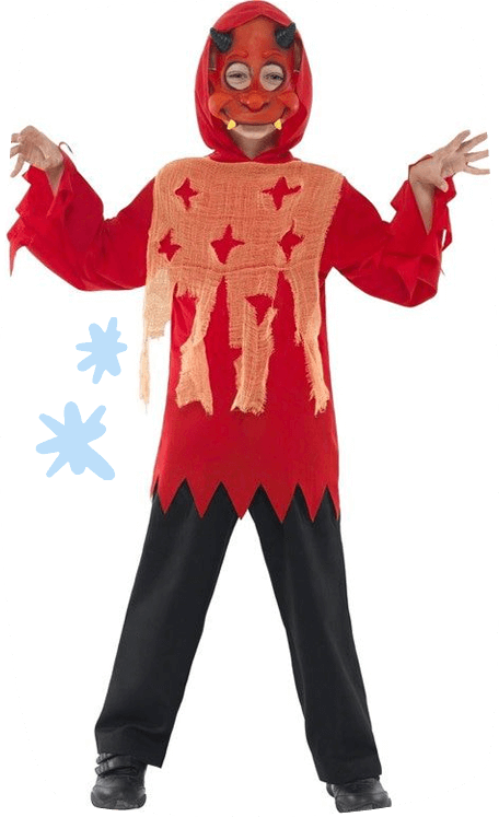 diy-halloween-costumes-for-kids-kid dressed up as devil